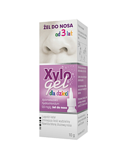 Xylogel dla dzieci 0.05% żel do nosa 