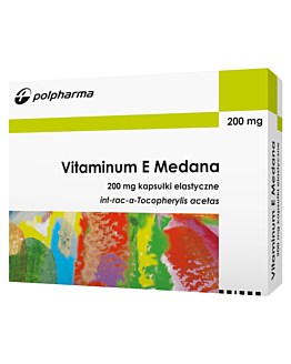 Vitaminum E Medana 200mg 20 Kapsułek