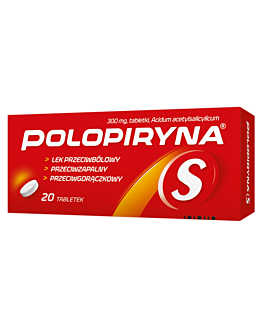 Polopiryna S 300 mg, 20 tabl.