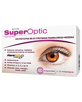 Superoptic, Suplement diety wspomagający wzrok, Kapsułki