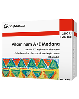 Vitaminum A+E 2500j.m+200mg