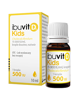 Ibuvit D3 Kids 15000 IU Krople doustne