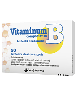 Vitaminum B Compositum, 50 Tabletek