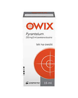 Pyrantelum Medana 250 mg/5 ml Zawiesina Doustna 15 ml