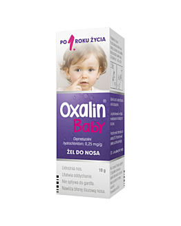 Oxalin Baby 0.025%, Żel do nosa, 10g