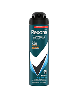 Rexona Men Antyperspirant w sprayu, Advanced Invisible Ive Fresh