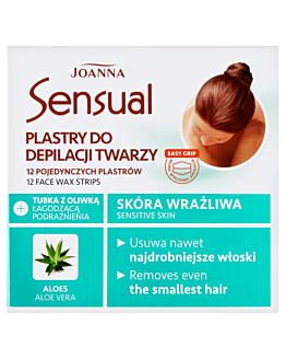 Joanna Sensual Plastry do Depilacji Twarzy 
