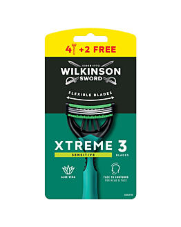 Wilkinson Sword Xtreme 3 Sensitive Maszynki 4+2 szt.