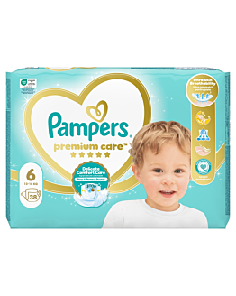 Pampers Premium Care Pieluchy (6), 38 szt.