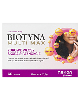 Nexon Biotyna Multi Max, tabletki powlekane 60 szt.