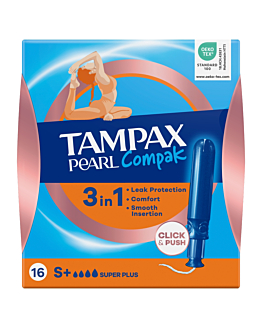 Tampax Compak Tampony Pearl Super Plus