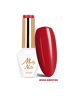 MollyNails Glamour Women Ferrari Lakier Hybrydowy UV LED Nr 7 8 g