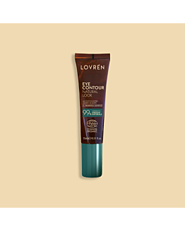 Lovrén odżywczy, priobiotyczny naturalny krem pod oczy z kwasem hialuronowym, wodą jęczmienną i olejkiem migdałowym, 15 ml