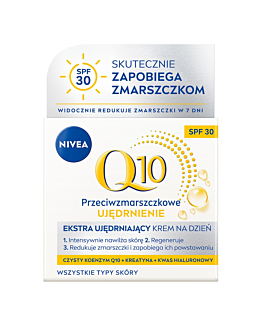 Nivea Q10 Ujędrnienie Przeciwzmarszczkowy nawilżający krem na dzień SPF30