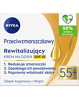 Nivea Crema Giorno Anti-Rughe + Rivitalizzante 55+ 50 ml