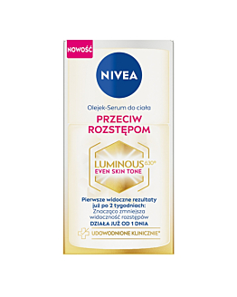 Nivea Luminous 630® Even Skin Tone - Oil Serum do ciała  anti stretch marks 100 ml