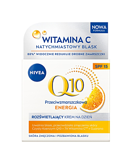 Nivea VisageQ10 PlusC Odmłodzona + Pełna Energii Cera Przeciwzmarszczkowy Krem na dzień