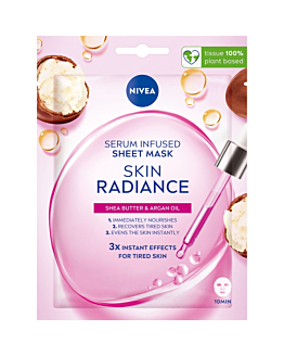Nivea Skin Radiance Maska w płachcie z serum rozświetlającym 