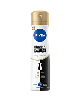 Nivea Deo Spray Black&White Silky Smooth 150 ml
