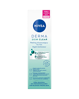 Nivea Derma Skin Clear peeling złuszczający na noc 