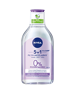 Nivea Visage Acqua Micellare Idratante per Pelle Sensibile e Ipersensibile 400 ml
