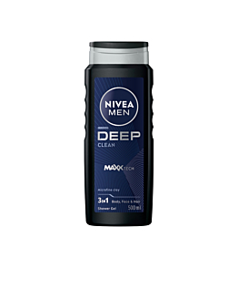 Nivea Gel Doccia 3 in 1 Deep Clean 500 ml