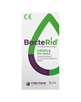 Bacterid Krople do nosa, 15 ml