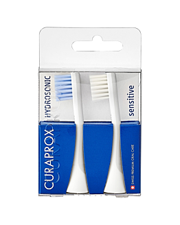 Curaprox Hydrosonic Pro Sensitive Główki do szczoteczki (biały/niebieski), Dwupak