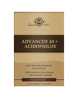 Solgar Advanced 40+ Acidophilus Probiotyk kapsułki