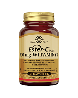 Solgar Ester-C Plus Suplement diety z witaminą C 500 mg kapsułki
