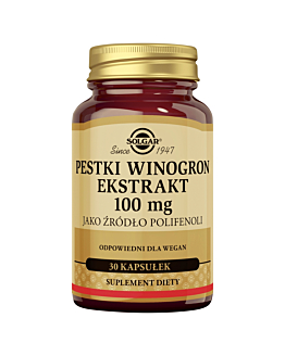 Solgar Ekstrakt z pestek winogron kapsułki