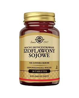 Solgar Izoflawony sojowe tabletki