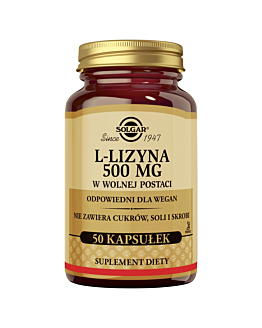 Solgar L-Lizyna 50 Kapsułek