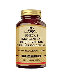 Solgar Omega-3 Koncentrat oleju rybiego kapsułki