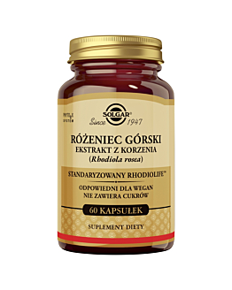 Solgar Rhodiola Różeniec górski kapsułki
