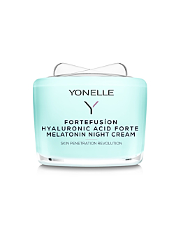 Yonelle Fortefusion Hyaluronic Acid Forte Melatonin Night Cream krem z kwasem hialuronowym i melatoniną na noc, 55ml