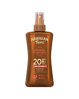 Hawaiian Tropic Suchy olejek ochronny do opalania SPF 20, ochrona UVA/UVB, 200 ml