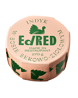 EdRED Indyk W Sosie Serowo-Ziołowym 270 g