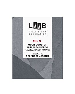 AA laab men Multi-booster crema ultraleggera idratante e lenitiva