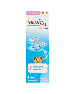 Nexon Mediprolac krople dla dzieci 5ml