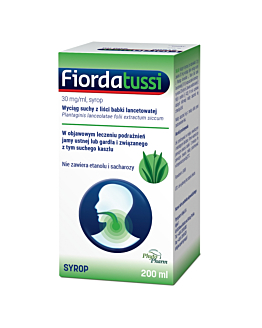 Fiordatussi (Tussiplant)  0,03 g/ml syrop