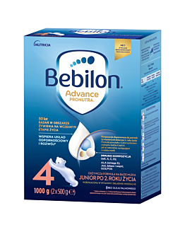 Bebilon Advance Pronutra 4 Junior Formuła na bazie mleka po 2. r.ż., 1 kg