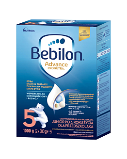 Bebilon Advance Pronutra 5 Junior Formuła na bazie mleka dla przedszkolaka, 1 kg