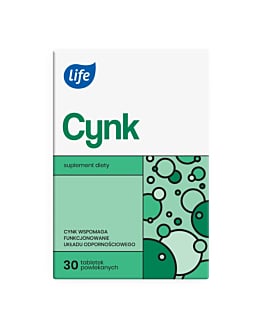 Life Cynk 15 mg, Tabletki