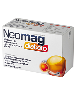 Neomag Diabeto, tabletki 50 szt.