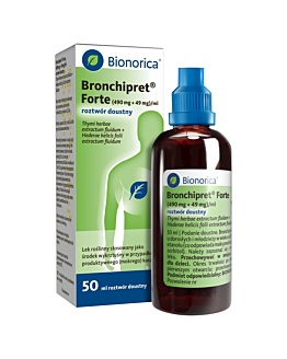Bronchipret Forte Roztw.Doustny 490 mg + 49 mg/ml, 50 ml