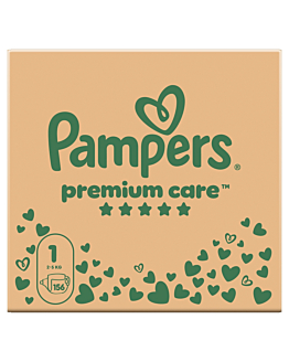 Pampers Premium Care Pieluchy Rozm. 1 Newborn, 156 szt.