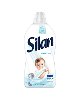 Silan Classic Sensitive, 50 prań, Płyn do zmiękczania tkanin, 1,1 L