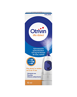 Otrivin dla dzieci aerozol 0,05%, 10 ml