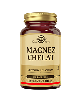 Solgar Magnez chelat tabletki
